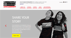 Desktop Screenshot of iamanimmigrant.com